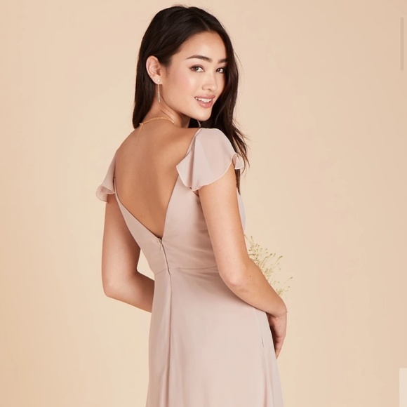 Birdie Grey Bridesmaid Dress (Kae) - Picture 2 of 10